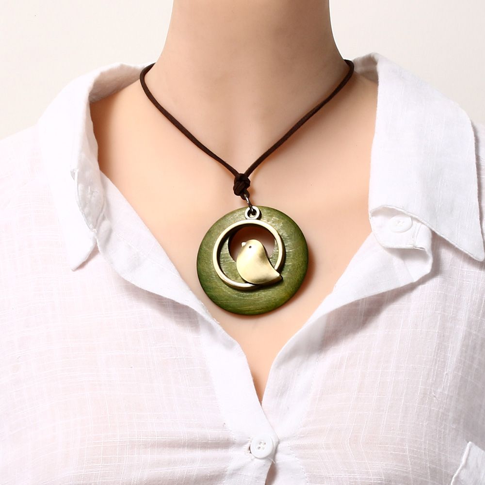 Ethnic Fashion Show - Christmas Gifts Bohemia Statement Bird Wooden