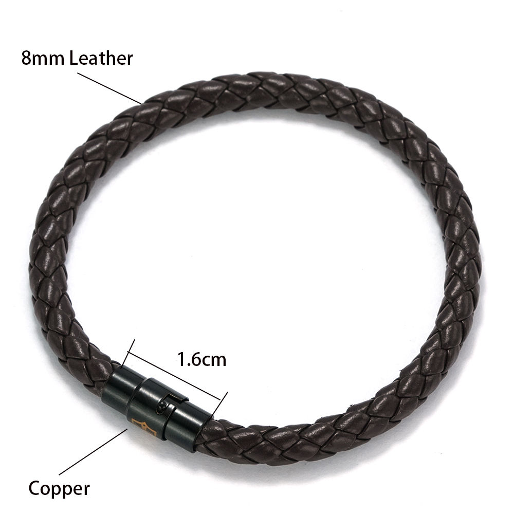 Minimalist Mens Braided Leathe - đánh giá và giá Ethnic Fashion Logo