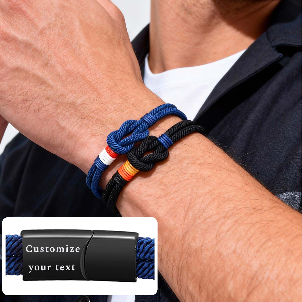 Personality Ethnic Rope Bracel - đánh giá và giá Ethnic Fashion Logo