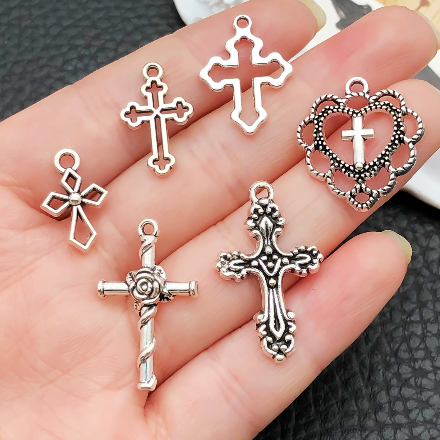 52pcs Assorted Cross Pendants  - đánh giá và giá Ethnic Fashion Jewellery