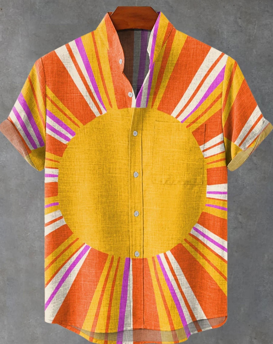 New Ethnic Style Sunset 3D Pri - đánh giá và giá Ethnic Fast Fashion