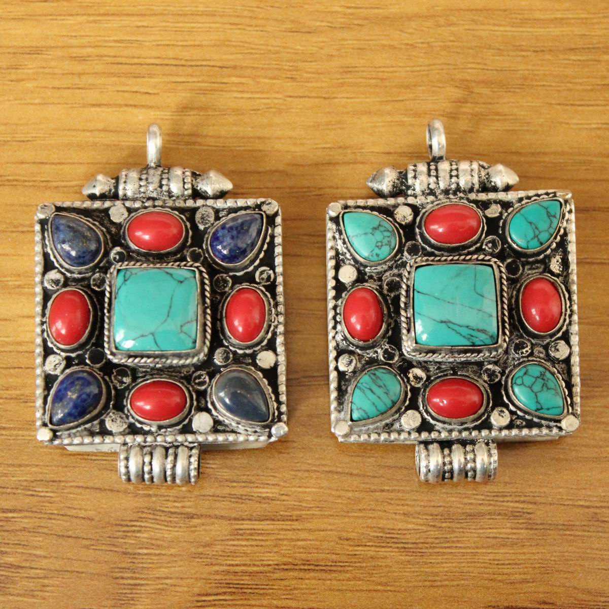 PN257 Ethnic Tibetan Silver Me - đánh giá và giá Ethnic Fashion Store