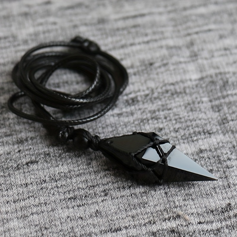 Black Obsidian Arrowhead Cryst - đánh giá và giá Ethnic Fashion Show