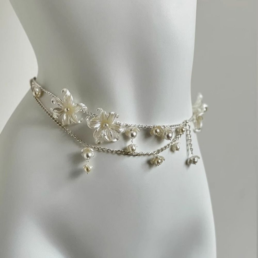 Fashion Elegant Pearl Waist Ch - đánh giá và giá Ethnic Fashion Jewellery