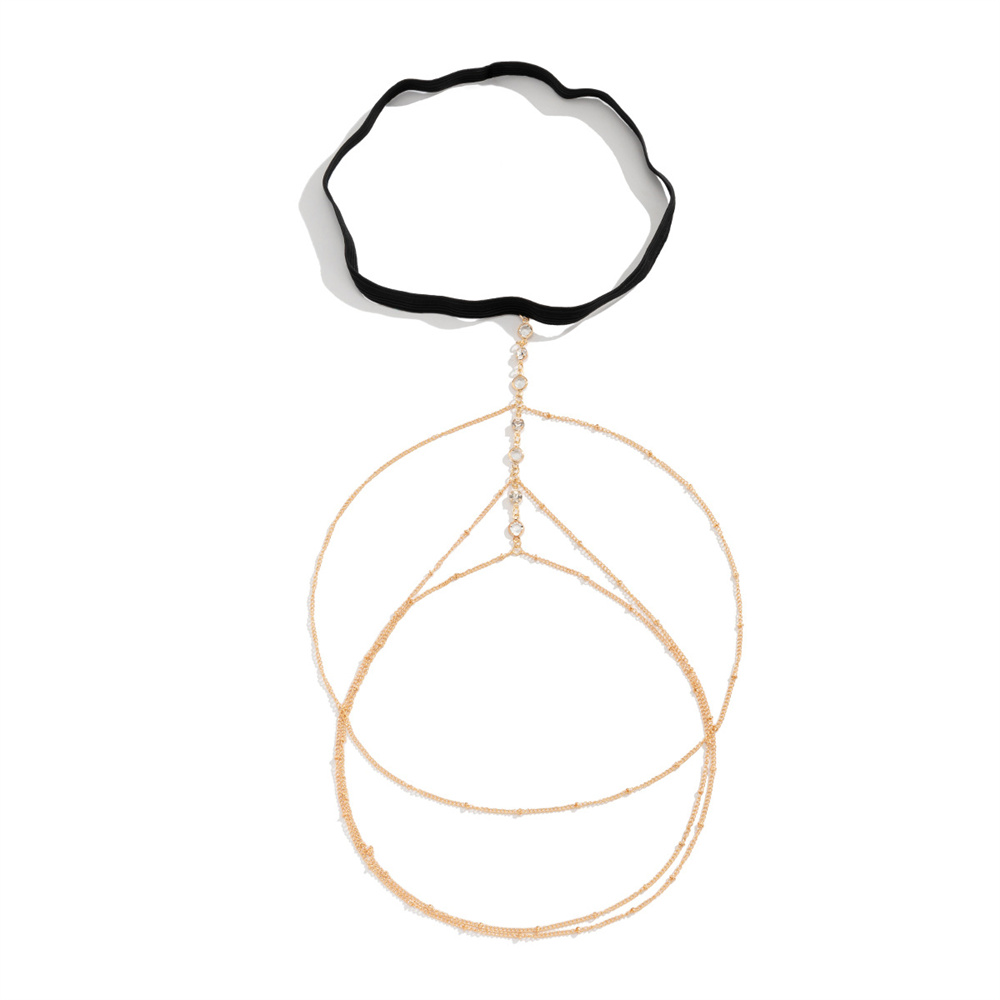 Boho Elastic Band Crystal Leg  - đánh giá và giá Ethnic Fashion Jewellery