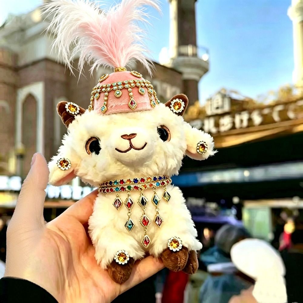 Cute Feather Rhinestone Sheep  - đánh giá và giá Ethnic Fashion Show